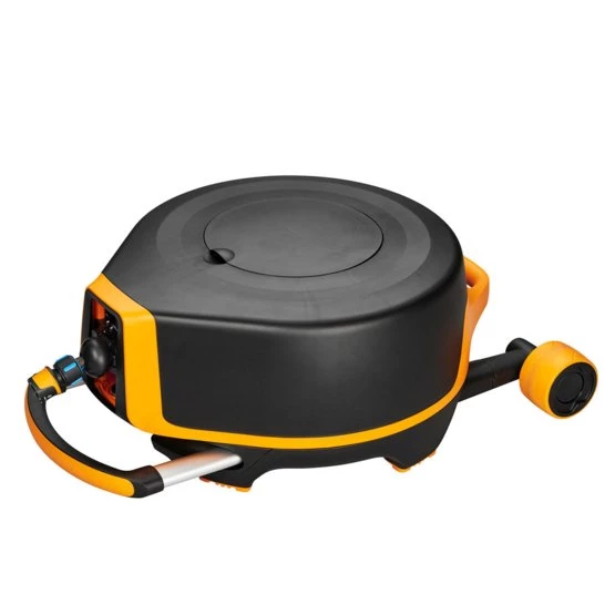 Fiskars Tekerlekli Otomatik Hortum Makarası XL 20 M+7 M 1025933 - 3