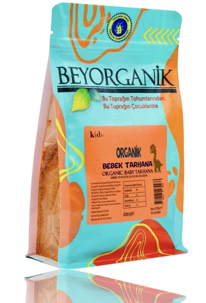 Organik Bebek Tarhana Tuzsuz 200gr