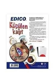 Edico Küçülen Kağıt 2li Paket Siyah