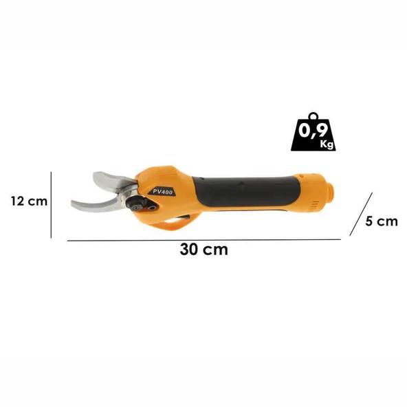 Volpi Pv 400 Lityum Bataryalı Budama Makası 35 mm 44V - 3