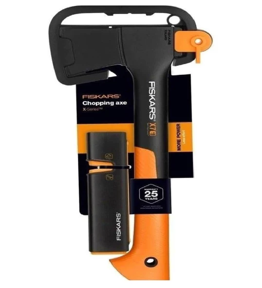 Fiskars Parçalama Baltası XS X7 + Bileme Seti 1020183