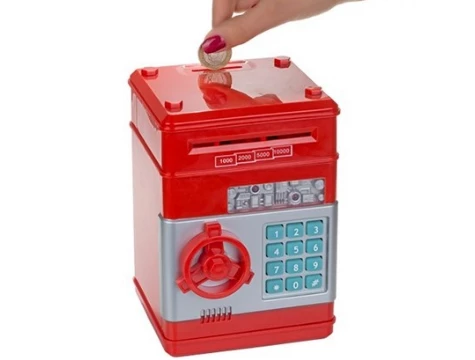 Şifreli Kasa Kumbara Dekoratif Hediyelik - Resim 2