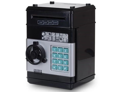 Şifreli Kasa Kumbara Dekoratif Hediyelik - Resim 3