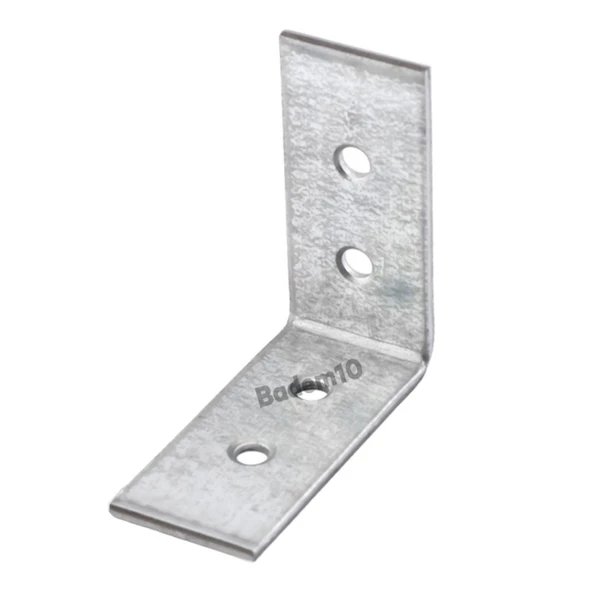 Mobilya Eşya Dolap Yatak Duvara Sabitleme Köşebent Bağlantı Aparatı L Demiri Gönye 45x45x20 Mm (5 ADET) - 4