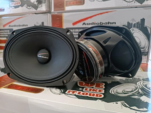 AUDİOBAHN AU69 220 RMS Oval Midrange Takımı