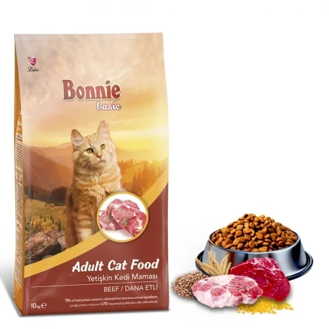 Bonnie Dana Etli Yetişkin Kedi Maması 10 Kg