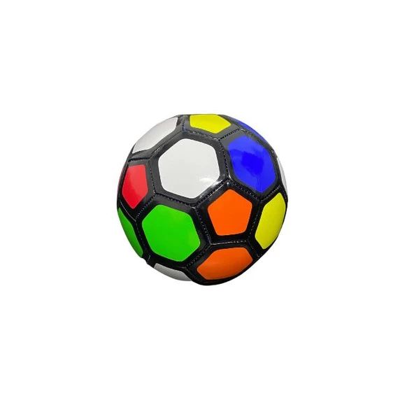 Kaliteli Dikişli Futbol Topu -B-7045-Renkli