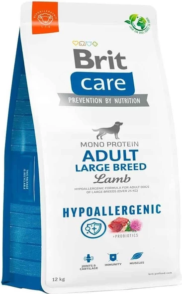 Brit Care Kuzu Etli Hypoallergenic Büyük Irk Köpek Maması 12 kg