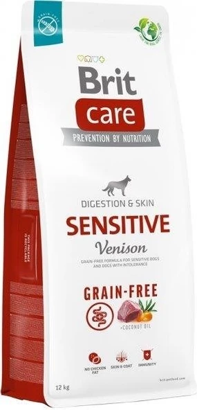 Brit Care Tahılsız Sensitive Geyik Eti Patatesli Köpek Maması 12 kg