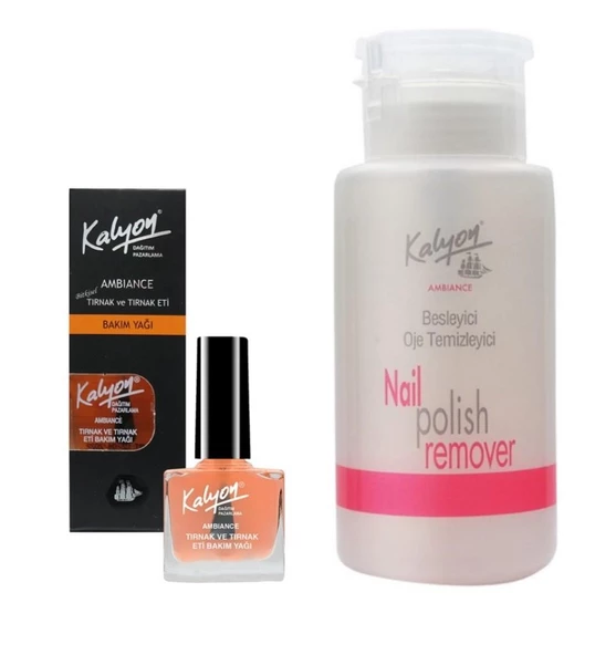 Kalyon Bakım Yağı+Pompalı Aseton 200Ml