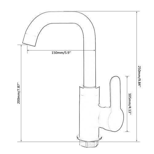 Sardıcı Siyah Lavabo Bataryası L Boru Emaye - 2