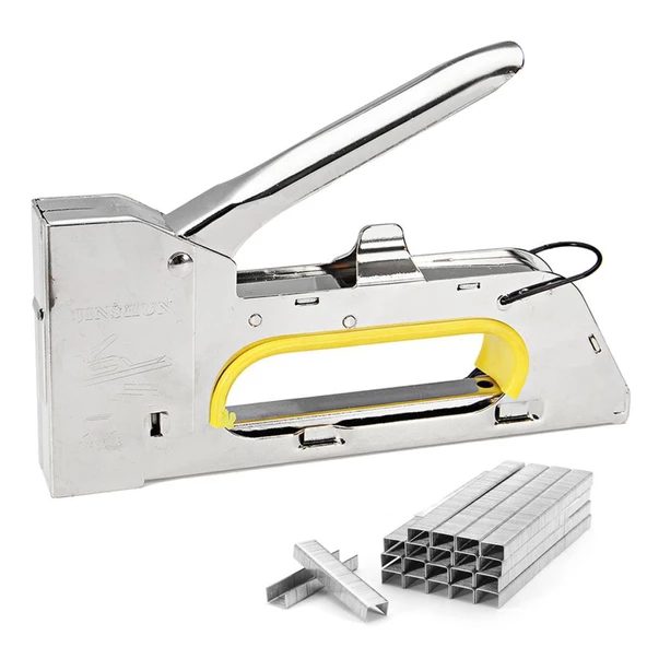 Bay-Tec Mekanik Zımba Tabancası + Zımba Teli 13/4-6-8mm MK1280 - 2