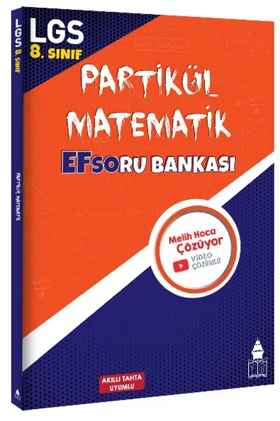 8. Sınıf Partikül Matematik EFSO Soru Bankası - Tonguç Akademi