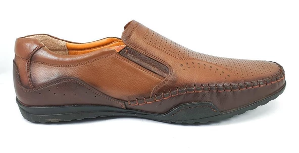 Çetintaş Büyük Numara Ayakkabı 4415 % 100 Hakiki Deri 45-46-47-48 Taba - 2