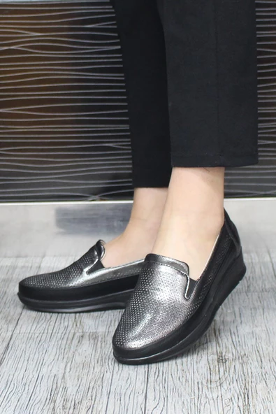 Mehmet Mete 32212-P Anatomik Rahat Kadın Ayakkabı - Resim 9