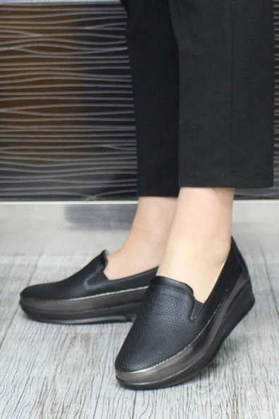 Mehmet Mete 32212-P Anatomik Rahat Kadın Ayakkabı - Resim 4