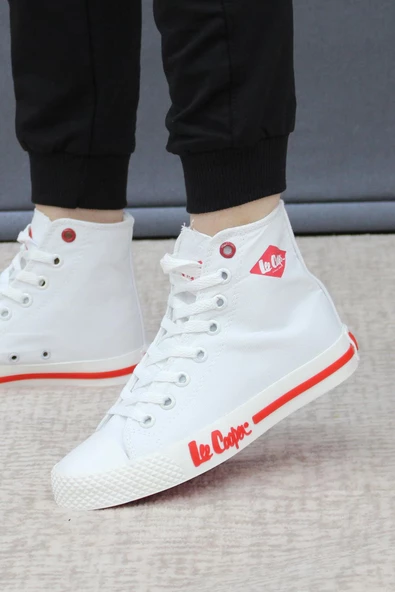 Lee Cooper LC-30002 Anatomik Unisex Keten Kanvas Spor Ayakkabı - Resim 7