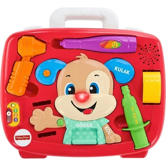 Fisher Price Köpekçik Doktorda Türkçe ve İngilizce FTC72 - 2
