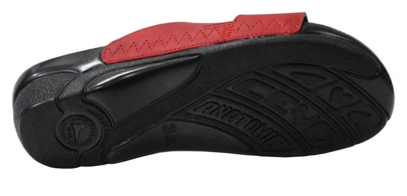 Ceyo Venedik-9 Kırmızı Ortapedik Bayan Terlik & Sandalet - 5