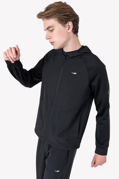 Lescon  Erkek Fermuarlı Kapüşonlu Sweatshirt 23N-1115 - 10