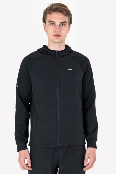Lescon  Erkek Fermuarlı Kapüşonlu Sweatshirt 23N-1115 - 8