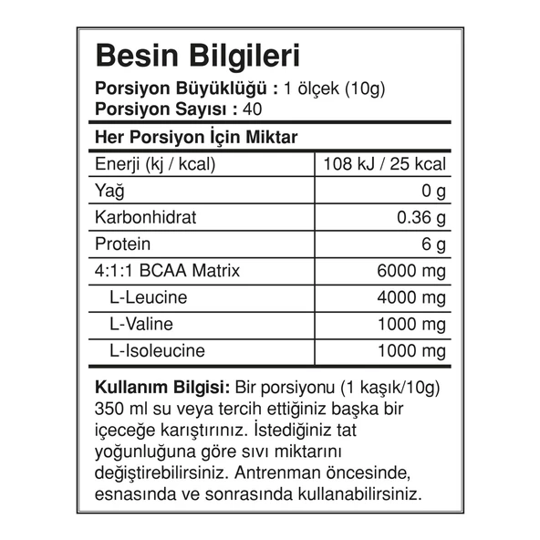 BigJoy BCAA pro 4:1:1/400gr/Karpuz - 2