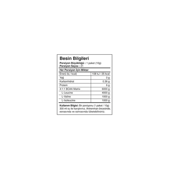 BigJoy Bcaa Pro Go 10g*21/Orman Meyveli - 2