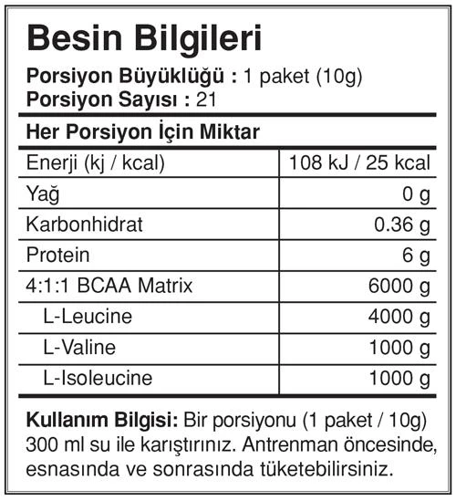 BigJoy Bcaa Pro Go 10g*21/Karpuz - 2