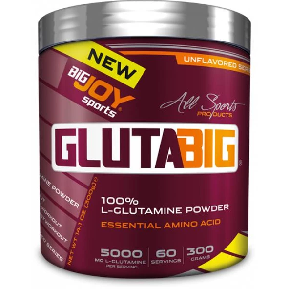 BigJoy Glutabig Glutamine Powder/300gr/ Aromasız