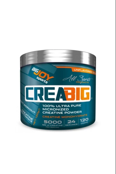 BigJoy Sports CreaBig Kreatin Powder/120 gr/Aromasız