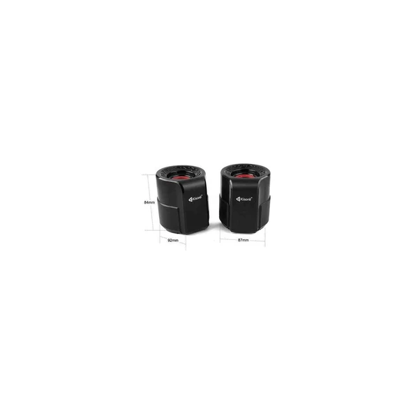 Azemax 1+1 Usb 2.0 Hoparlör Taşınabilir Usb Speaker - 4