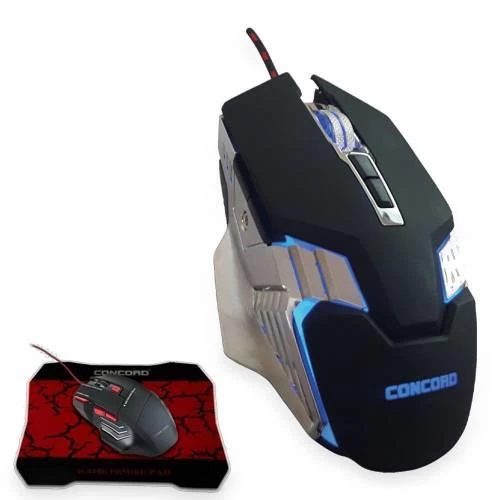 Mouse Pad Hediyeli Oyuncu Mouse Makrolu 7200 Dpi Gaming Mouse C-25