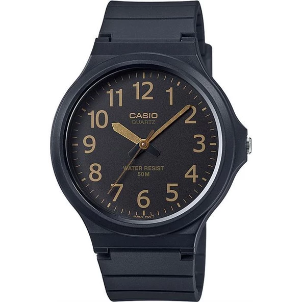 CASIO MW-240-1B2VDF RAKAMLI SİLİKON KORDON ERKEK KOL SAATİ