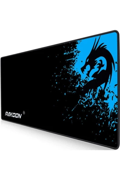 Azemax 70x30cm Rakoon Resimli Oyuncu Mousepad kaydırmaz Taban MousePad