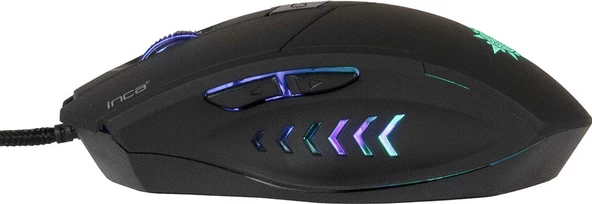 Inca Ruthless IKG-310 Rainbow Effect Oyuncu Gaming Klavye + Mouse Seti - Resim 6