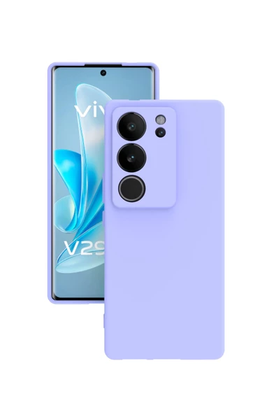 Vivo V29 Kılıf Kamera Korumalı Silikon Rubber Arka Kapak - 3