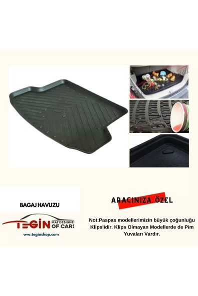 Citroen C4 Grand Picasso 7 koltuk Bagaj Havuzu 2008 - Resim 2