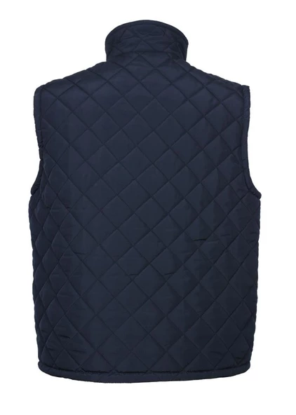 Lacivert Renk Baklava Dikişli Spor Model Şişme Yelek - 2