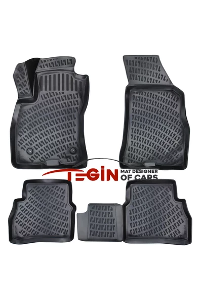 Opel Combo 3D Havuzlu Paspas 2012 Siyah