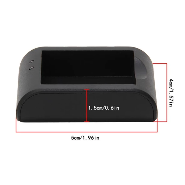 Aksiyon Kamera Pil Şarj Cihazı 900 mAh Li-On - 4