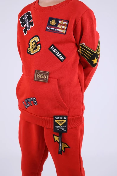 Nexactive Kız Erkek Çocuk Alt Üst 2'li Spor Eşofman Takım 50063 - 3