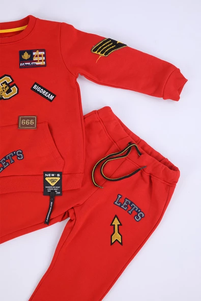 Nexactive Kız Erkek Çocuk Alt Üst 2'li Spor Eşofman Takım 50063 - 4