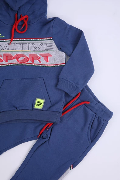 Nexactive Kız Erkek Çocuk Alt Üst 2'li Spor Eşofman Takım 50051 - 2