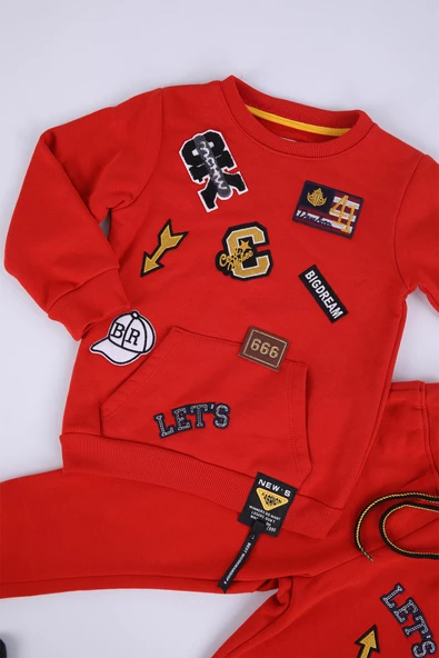 Nexactive Kız Erkek Çocuk Alt Üst 2'li Spor Eşofman Takım 50063 - 5