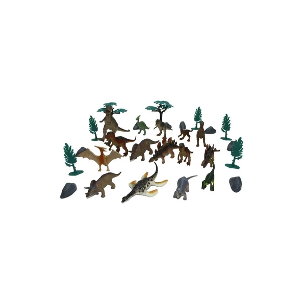 SH-D6601-1 2 3 4 30 Parça Hayvan Seti 2 Vahşi - 2 Çiftlik - Vardem Oyuncak - 7