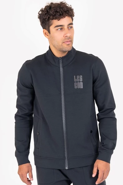 Lescon Erkek Fermuarlı Sweatshirt 23N-1141