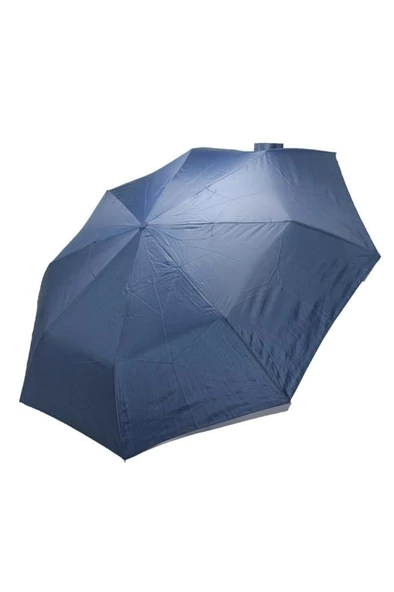 DZC KUZENLER AVM Lacivert Tam Otomatik Dayanıklı Kaliteli Katlanabilir Unisex Şemsiye - 2