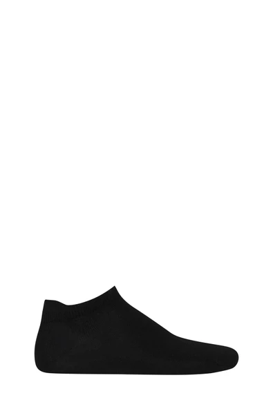 Oil Company Siyah Bambu Patik Çorap Unisex - 2