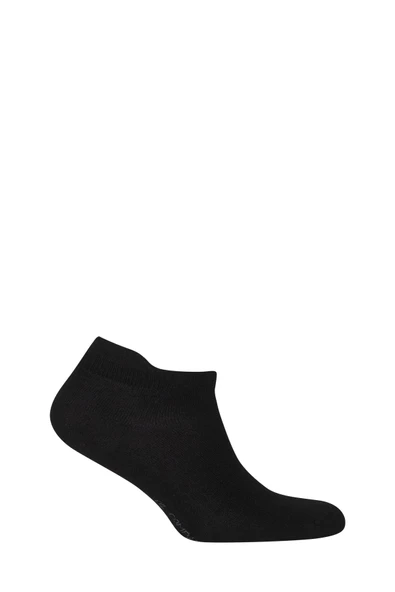 Oil Company Siyah Bambu Patik Çorap Unisex - 3