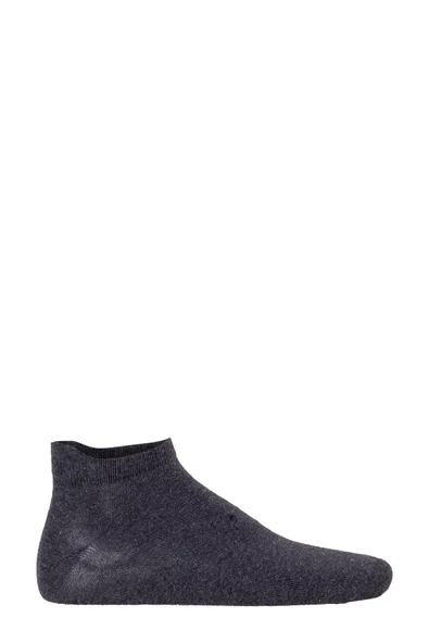 Oil Company Antrasit Bambu Patik Çorap Unisex - 2